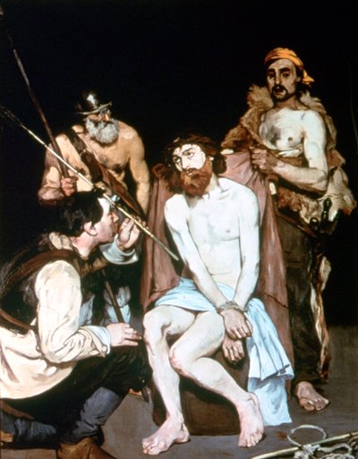 Posmívat se Kristu, 1885 od Édouard Manet