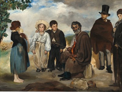 Starý hudebník od Édouard Manet