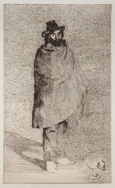 Filozof (lept a suchá jehla) od Édouard Manet
