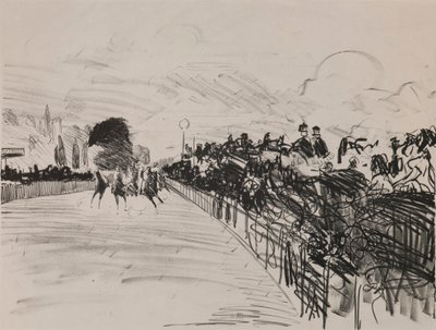 Závody (Les Courses) od Édouard Manet