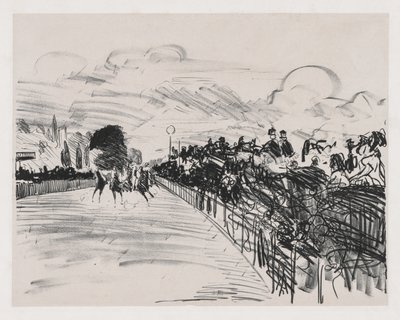 Závody, 1865. od Édouard Manet