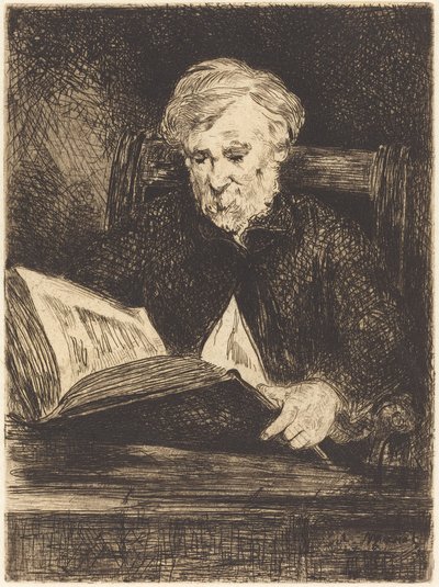 Čtenář (Le liseur) od Édouard Manet