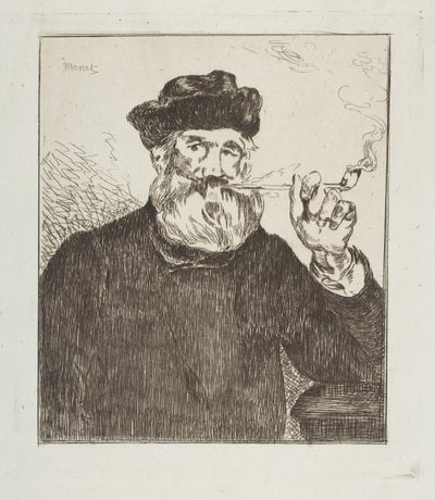 Kuřák Kuřák, 1866-67. od Édouard Manet