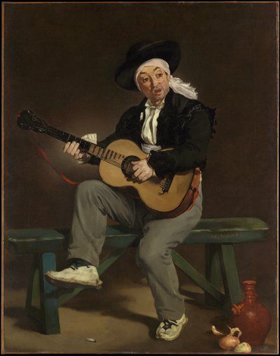 Španělská zpěvačka od Édouard Manet