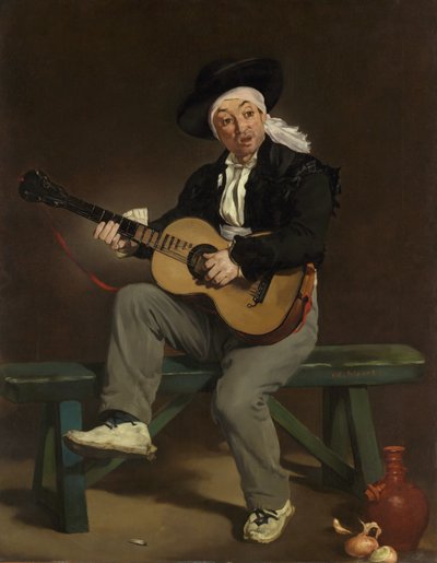 Španělský zpěvák, 1860. od Édouard Manet