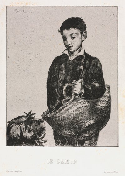 Urchin. od Édouard Manet