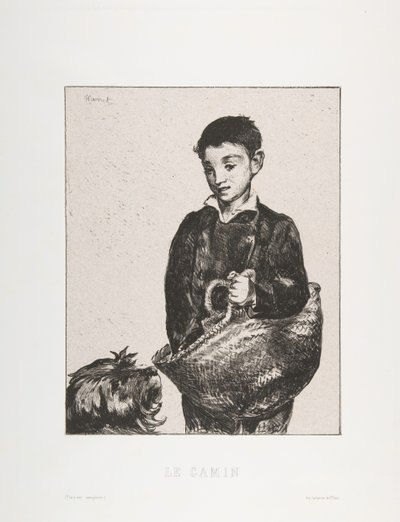 Urchin, 1868. od Édouard Manet