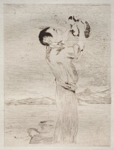 Piják vody od Édouard Manet
