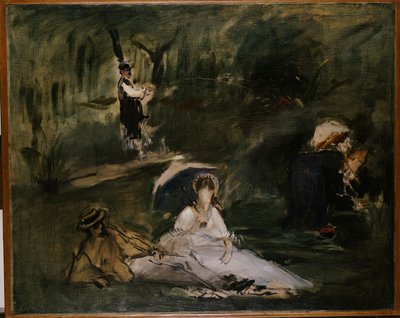 Pod stromy od Édouard Manet