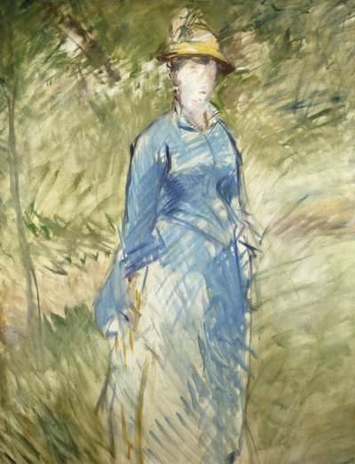 Mladá žena v zeleni; Mladá žena v zeleni, 1882 od Édouard Manet