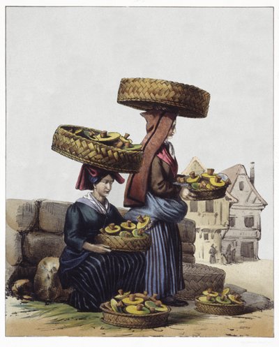 Obchodníci s houbami od Edouard Pingret