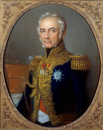Portrét Charlese Tristana, hraběte z Montholonu (1783-1853) Obraz Edouarda Pingreta (1788-1875) kolem roku 1840, 82 x 67 cm. Paříž, Musee de l