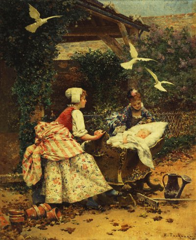 Klidný spánek, od Edouard Toudouze