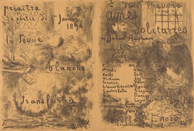 Osamělé duše, 1893. od Edouard Vuillard