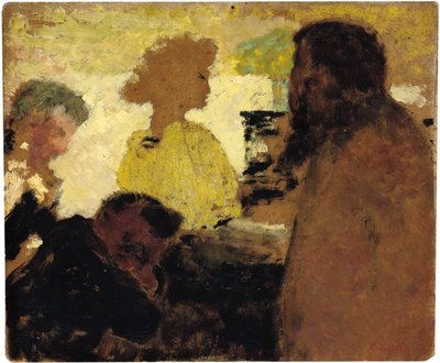 U klavíru, kolem roku 1896 od Edouard Vuillard
