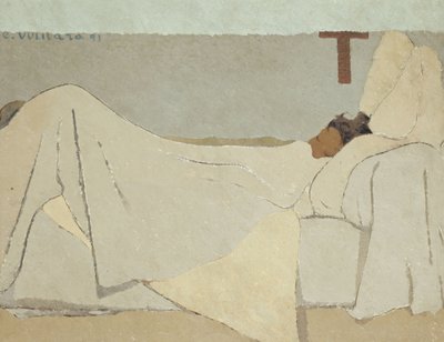 Au lit In Bed, 1891 od Edouard Vuillard