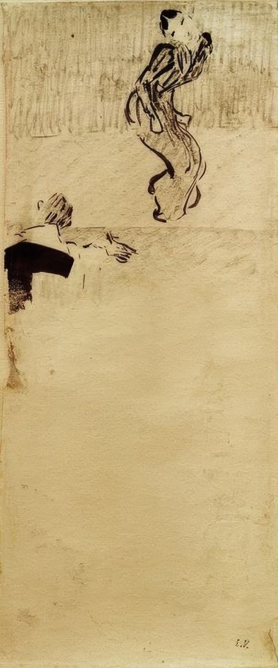 V divadle od Edouard Vuillard