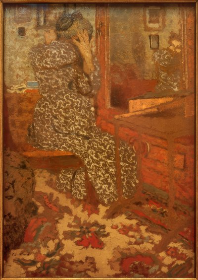Při úpravě vlasů od Edouard Vuillard