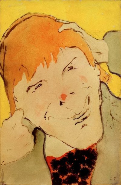 Coquelin junior ve filmu L’ami Fritz od Erckmanna-Chatriana od Edouard Vuillard