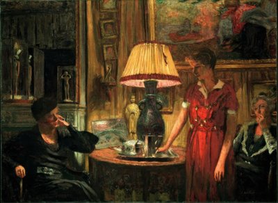 Návštěva od Edouard Vuillard