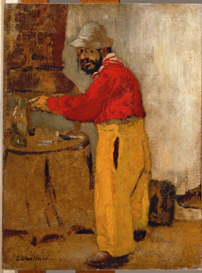 Henri de Toulouse-Lautrec, Villeneuve sur Yonne, chez les Natansons (olej na plátně) od Edouard Vuillard