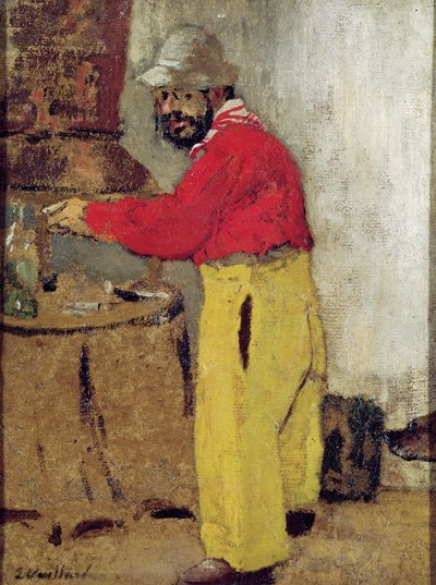 Henri de Toulouse-Lautrec ve Villeneuve sur Yonne, 1898 od Edouard Vuillard