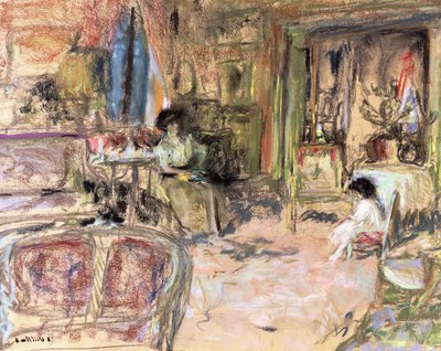 Henri a Madame Josse Bernheimovi, od Edouard Vuillard