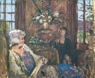 Interiér (kvaš) od Edouard Vuillard