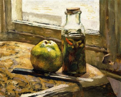 Sklenice okurky a jablka, 1889-90 od Edouard Vuillard