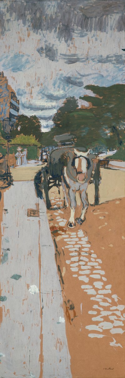 Zalévací auto od Edouard Vuillard