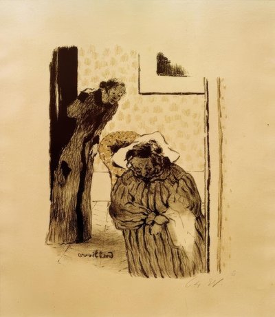 Zdřímnutí nebo rekonvalescence od Edouard Vuillard