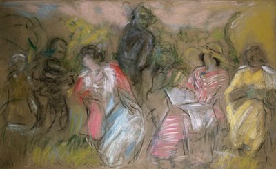 The Clayes Park, kolem roku 1910 od Edouard Vuillard