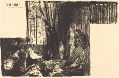 Příznivci společnosti, 1896. od Edouard Vuillard