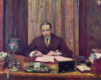 Lucien Rosengart (1881-1976) kolem roku 1925 od Edouard Vuillard