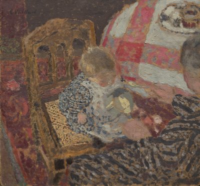 Oběd (Annette a její babička) od Edouard Vuillard