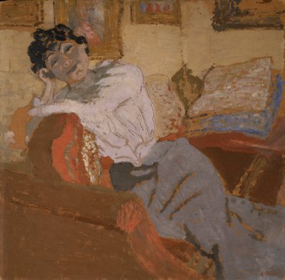 Madame Hessel na pohovce od Edouard Vuillard