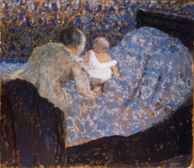 matka a dítě od Edouard Vuillard