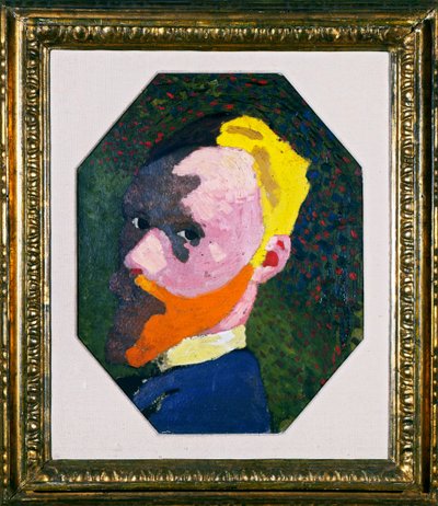 Osmihranný autoportrét, 1890 od Edouard Vuillard