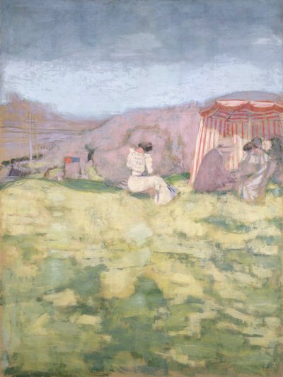 Na pláži od Edouard Vuillard