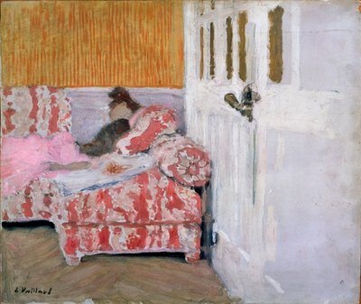 [Na pohovce Bílý pokoj, 1890-1893. od Edouard Vuillard