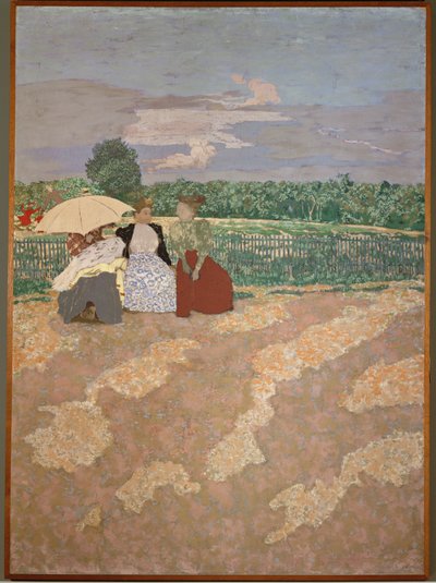 Park v Paříži: The Conversation od Edouard Vuillard