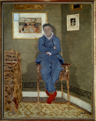 Portrét malíře Felixe Vallottona (1865-1925) od Edouard Vuillard