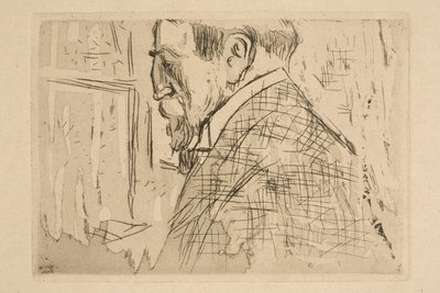 Portrét Théo Van Rysselbergheho od Edouard Vuillard