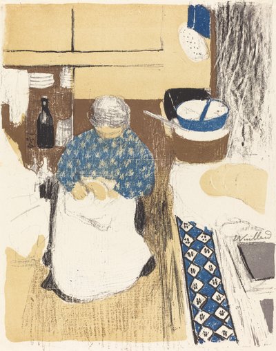 Kuchař od Edouard Vuillard