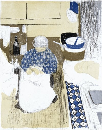 Kuchař od Edouard Vuillard