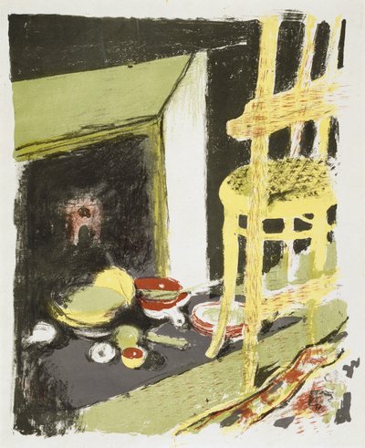 Ohniště od Edouard Vuillard