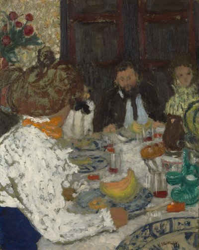 Oběd od Edouard Vuillard