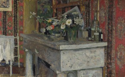 Krbová římsa La Cheminée, 1905 od Edouard Vuillard