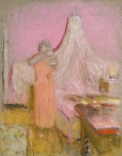 Ranní šálek čaje, kolem roku 1930 od Edouard Vuillard