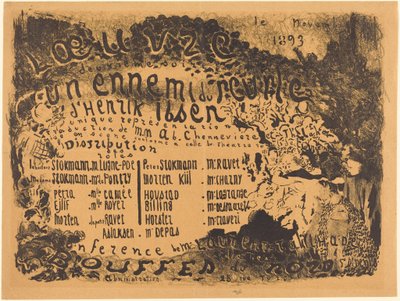 Nepřítel lidu od Edouard Vuillard